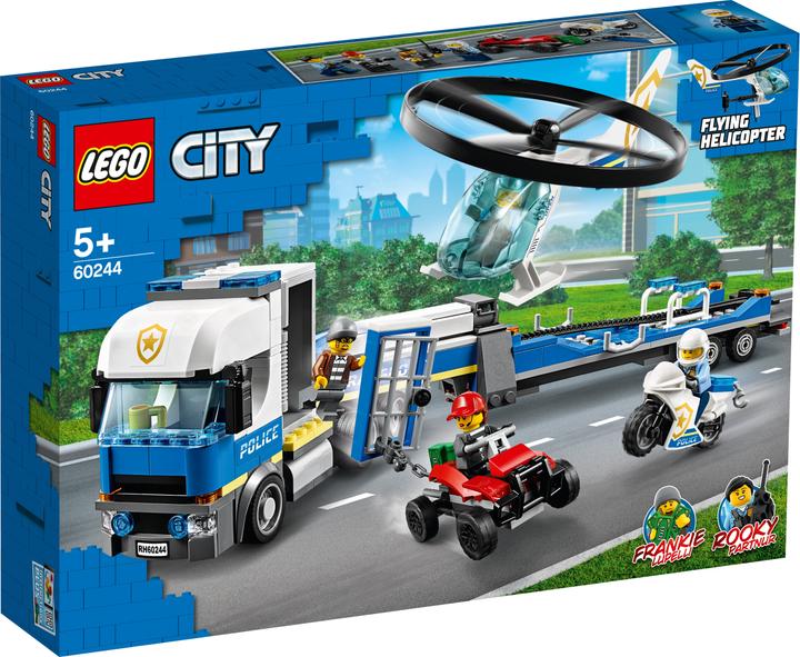 Produktbild LEGO Polizeihubschrauber-Transport (60244, LEGO City)
