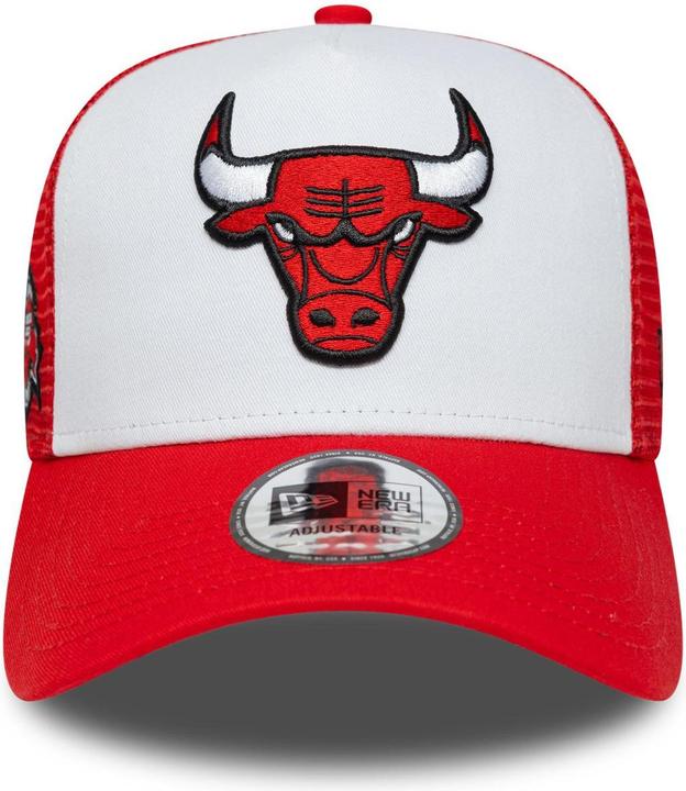 Produktbild New Era A-Frame Mesh Trucker Cap - Sidepatch Chicago Bulls (One Size)
