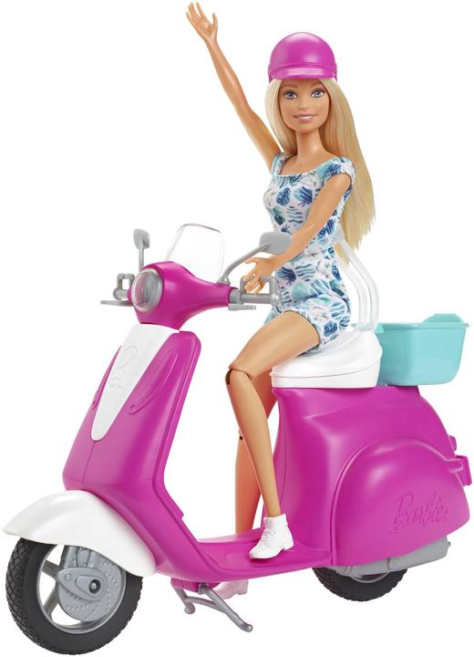 Actual product image Barbie Scooter with doll