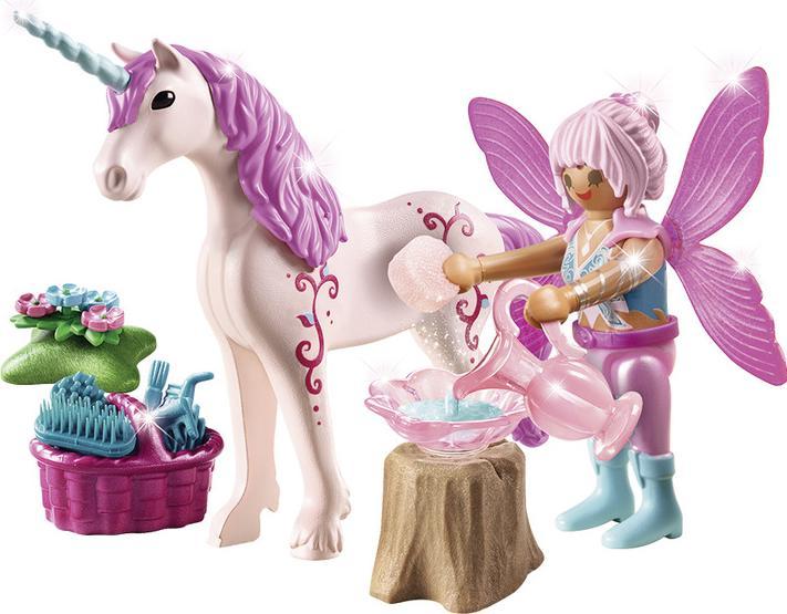 Produktbild Playmobil Einhorn mit Pflege-Fee (70658)