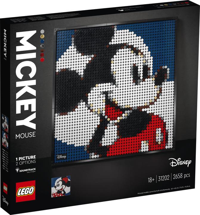 Produktbild LEGO Mickey Mouse (31202, LEGO DC, LEGO Art)