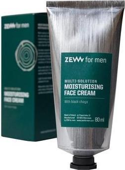Actual product image ZEW for men Moisturising Face Cream 80 ml Black Chaga (80 ml, Day cream)