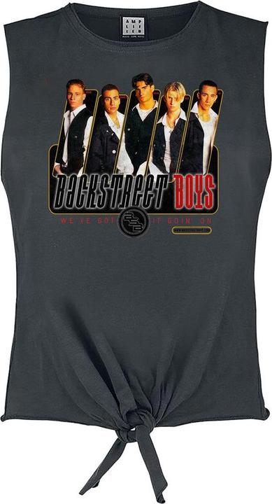 Amplified Backstreet Boys Gebundener Saum Ärmelloses TShirt
