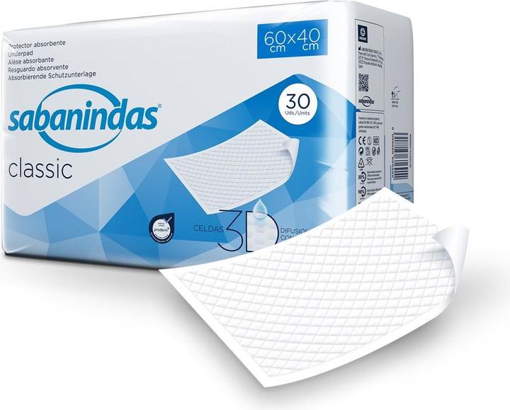 Actual product image Sabanindas Classic Bettschutzeinlage (30 x, Regular)