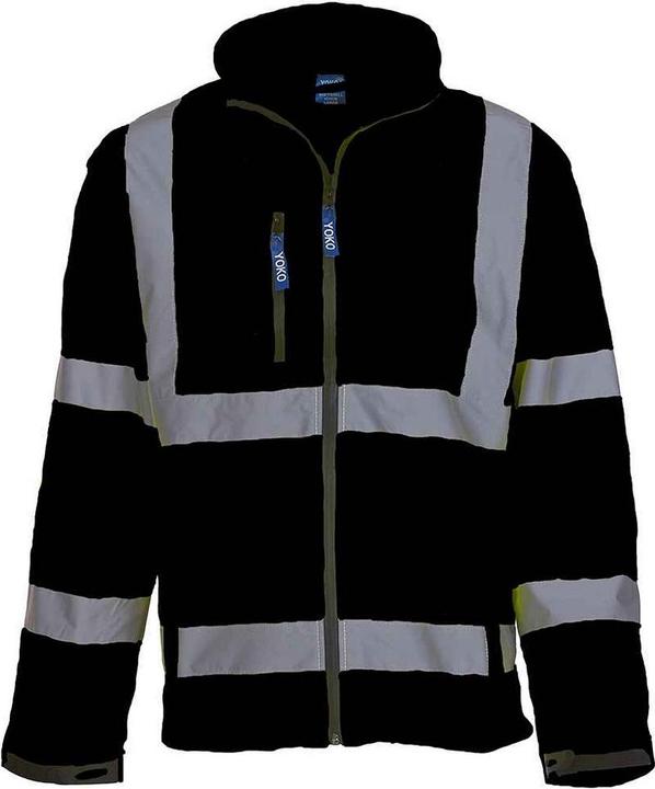 Produktbild Yoko Erwachsene HiVis Soft Shell Jacke (4XL)