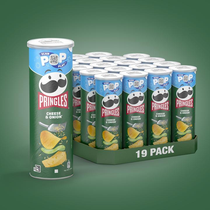 Image du produit Pringles Cheese & Onion 165g (165 g)