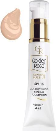 Actual product image Golden Rose Liquid Powder Mineral Foundation 01 (01)