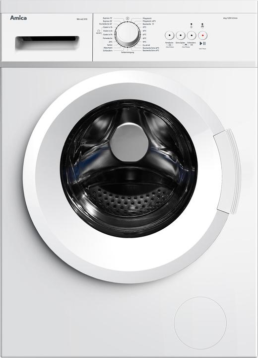 Actual product image Amica Washing machine WA 462 010 Capacity 6 kg 1200 rpm (6 kg, Left)