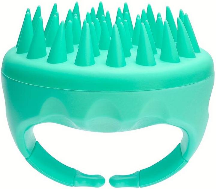 PhoneLook Silikonbürste Kopfhautmassage Mintgrün