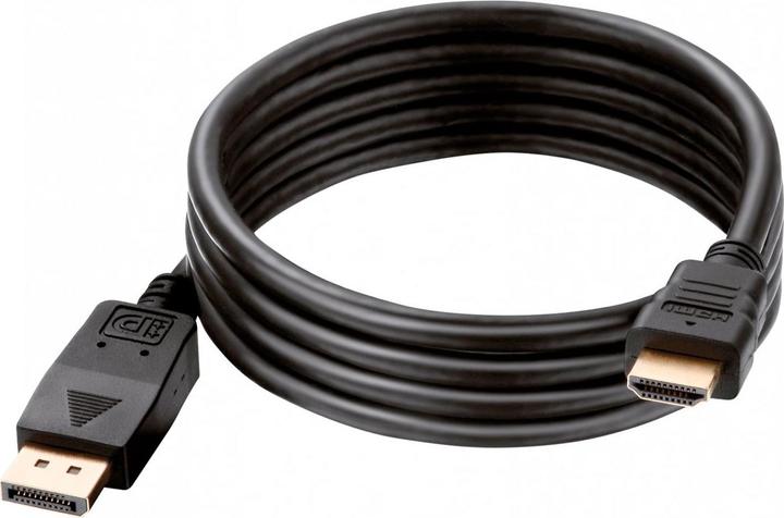 Image du produit HDgear DisplayPort — HDMI (Typ A) (2 m, DisplayPort, HDMI)