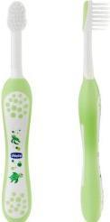 Actual product image Chicco Green toothbrush (Extra soft, 1 x)