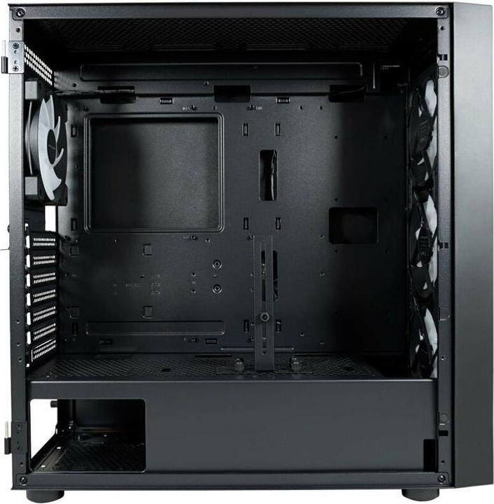 Actual product image LC-Power Case Micro-ATX 810B black USB3.2/Audio,without power supply (mATX, Mini-ITX, ATX, E-ATX)