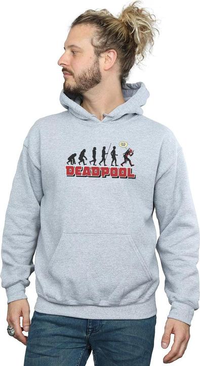 Immagine prodotto Deadpool Evolution Felpa con Cappuccio Uomo (XXL)