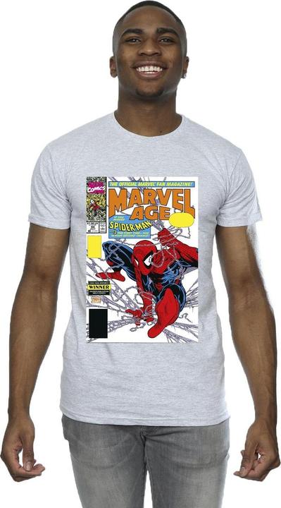 Immagine prodotto Spider-Man Age Comic Cover Maglietta Uomo (L)