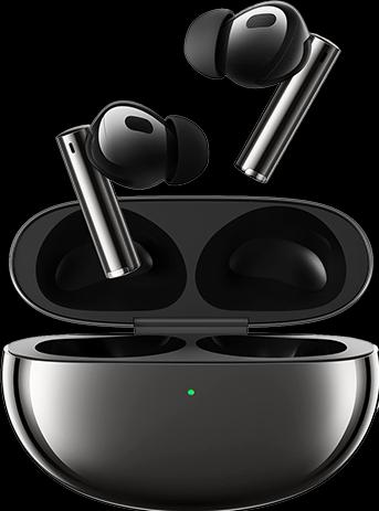 Produktbild realme Buds Air 5 Pro - astral black (ANC, 40 h, Kabellos)