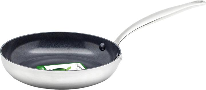 Actual product image Greenpan ESH Ind Bl 9011 INFP8 opn fry 30cm (28 cm, Frying pan, Stainless steel)