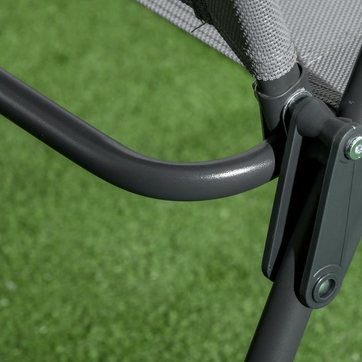 Produktbild Outsunny Gartenmöbel-Set mit Glastisch und 2 Stühlen (64 cm)