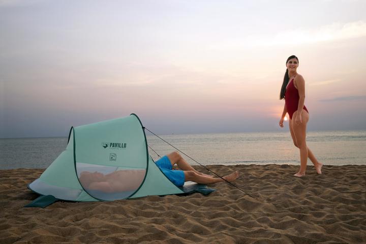 Actual product image Bestway 68107 Beach tent (beach tent, 1.12 kg, 2 persons)
