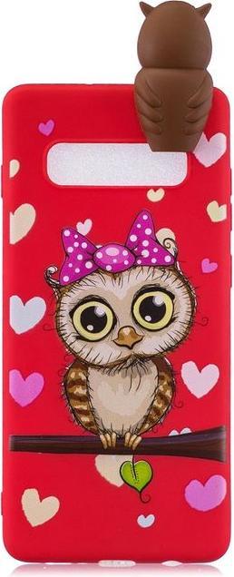 Produktbild MU Style Softcase Hülle mit kleiner Figur (Samsung Galaxy S10+)