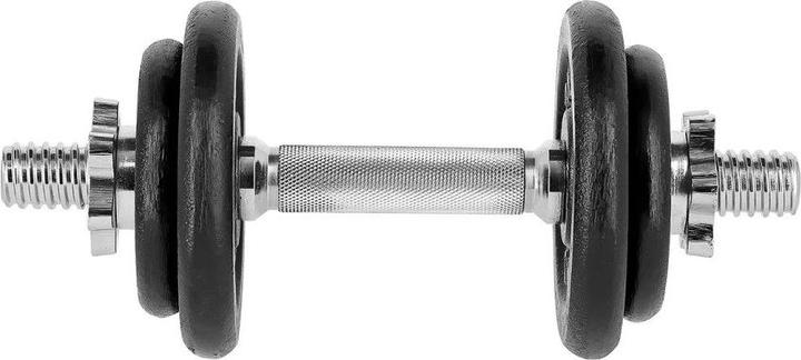 Produktbild HMS Hantelgewichte mit Kunststoffkoffer ST20 20kg, schwarz (2 x 10 kg)