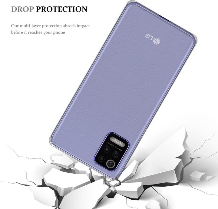 Actual product image Cadorabo TPU Ultra Slim AIR Cover (LG K52, LG K62)