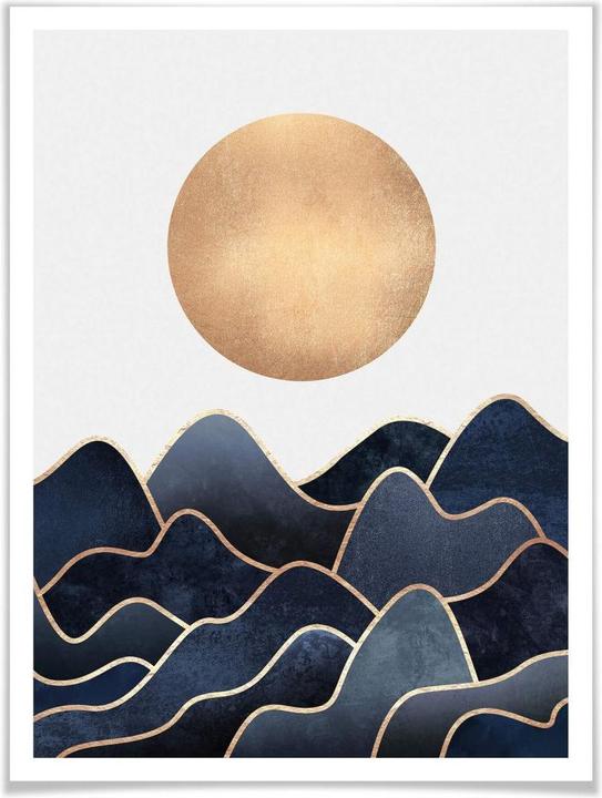Produktbild Trenddeko Wellen (50 x 60 cm)