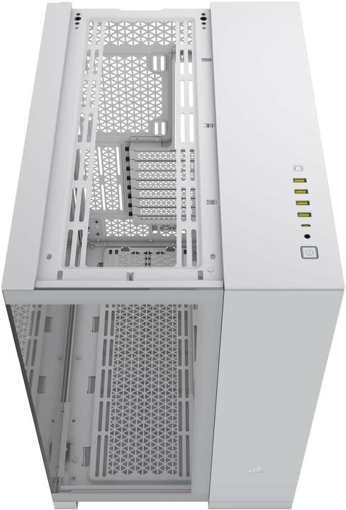 Actual product image Corsair Case iCUE 6500X RGB Midi TG white (mATX, Mini-ITX, ATX)
