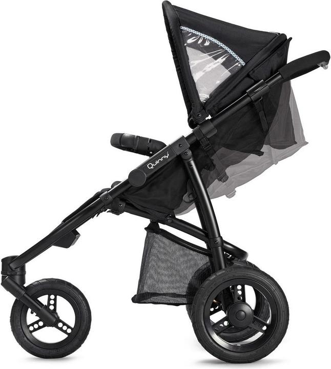 Produktbild Quinny Speedi Set Fast Black inkl. Kinderwagenaufsatz 2015