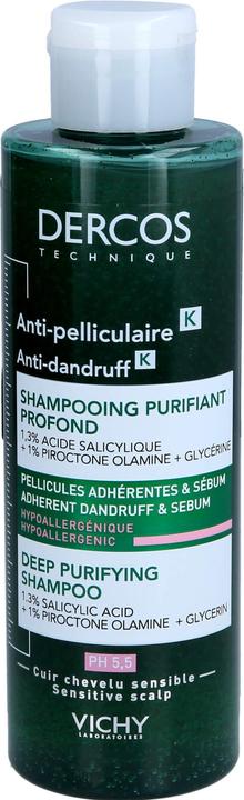 Vichy Dercos Anti-Dandruff K, 250 ml PPL (250 ml, Liquid shampoo)