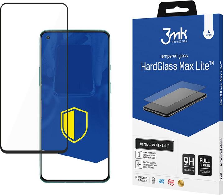 Image du produit 3MK Protection d'écran Hardglass Max Lite (1 pièce(s), OnePlus 8T)