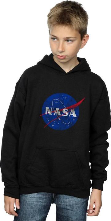 Immagine prodotto Nasa Classic Insignia Logo Distressed Felpa con Cappuccio Ragazzi (152, 158)