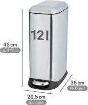 Immagine prodotto Wenko Design del cestino a pedale Easy-Close (12 l)