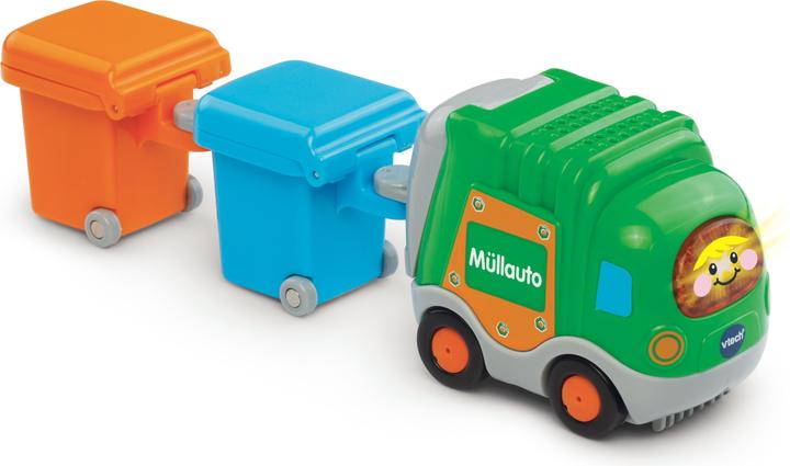 VTech Tut Tut Baby Flitzer - Müllauto & 2 Mülltonnen