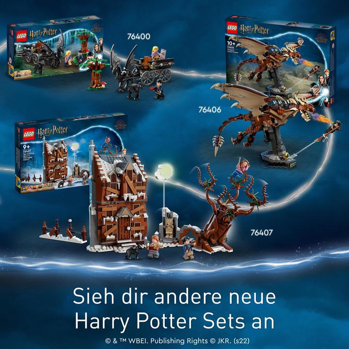 Image du produit LEGO Cabane hurlante et pâturage fouetté (76407, LEGO Harry Potter)
