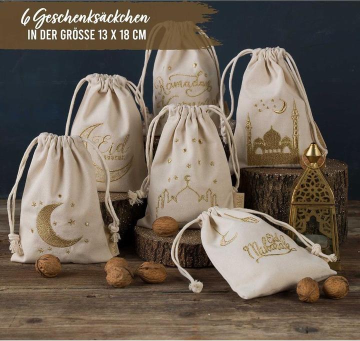 Image du produit Papierdrachen Ramadan (Pochette cadeau, 6 x)