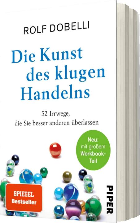 Actual product image The art of acting wisely (German, Rolf Dobelli)