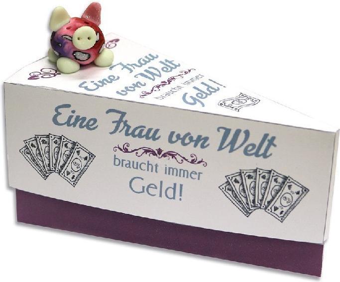 Produktbild Hergo Creation Tortenstück Frau von Welt.1653 (Geschenkpapier, 1 x)