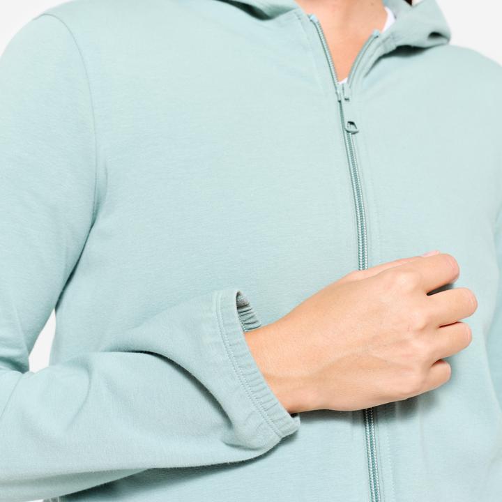 Produktbild Domyos Kapuzenjacke Damen - grün (L)