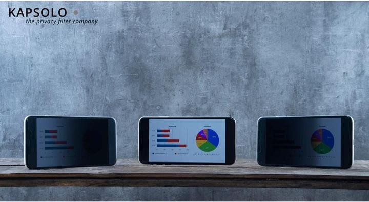 Kapsolo Privacy Schutzglas (10 Stück, Apple iPhone 8 Plus)