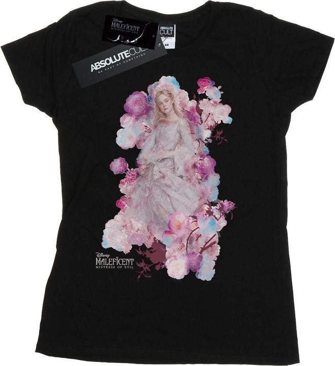 Disney Maleficent Mistress Of Evil Aurora Rose Bush TShirt (L)