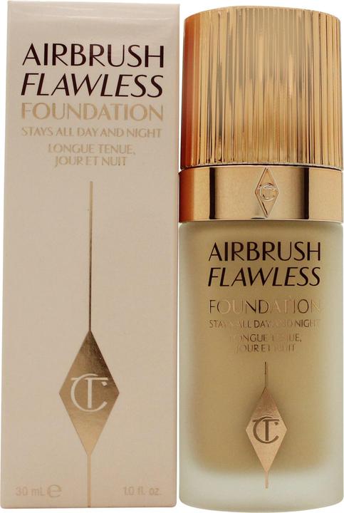 Actual product image Charlotte Tilbury Liquid make-up Airbrush Flawless Stays All Day Foundation 30 ml - Shade: 6 Warm (6 Warm)