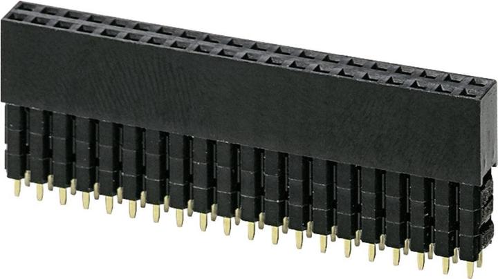 Actual product image Phoenix Contact Raspberry Pi® female header PSTD 0.65X0.65/40-2.54 Raspberry Pi® (PSTD 0.65X0.65/40-2.54)