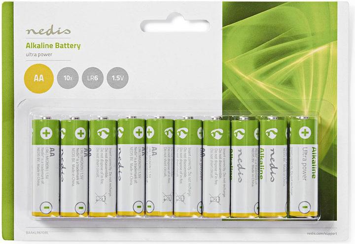 Produktbild Nedis Alkaline Batterie AA | 1.5 V DC | 10-Blister (10 Stk., AA)