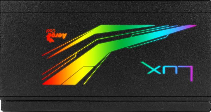 Image du produit AeroCool Alimentation ATX Lux RGB - 1000W (Noir) (1000 W)