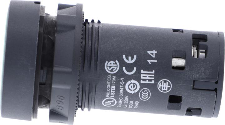 Image du produit Schneider Electric 22mm Bouton-poussoir Flush NO Vert