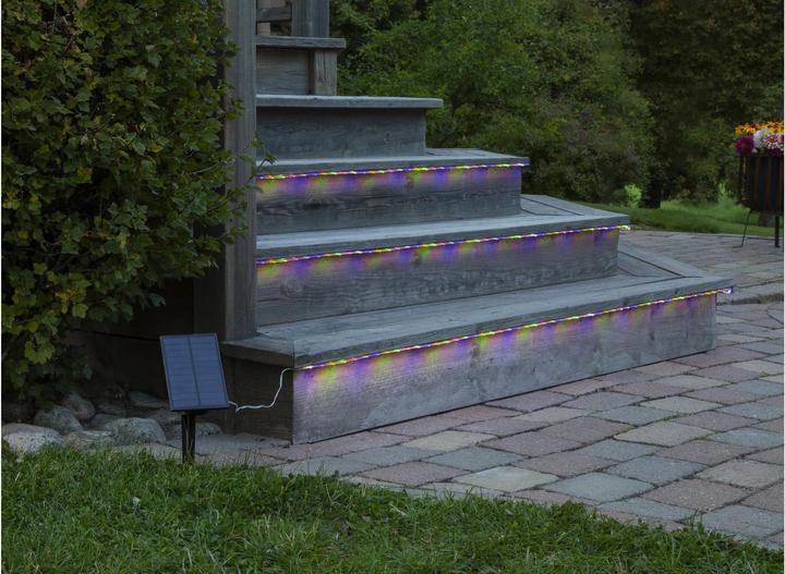 Actual product image Star Trading Solar Light Chain Strip Light (Multicoloured, 500 cm, Indoor)