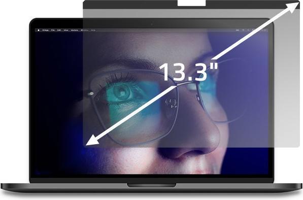 Immagine prodotto Qoltec Filtro privacy GDPR per MacBook Air 13 6 | Magnetico | Protezione occhi (13.60", 16 : 9)