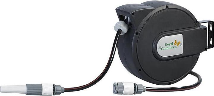Produktbild Royal Gardineer Gartenschlauch mit Wand-Box (9 m, 8 mm)