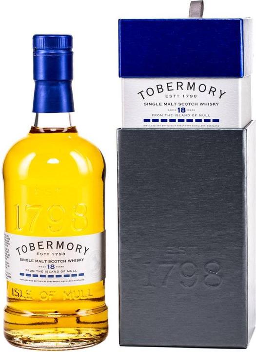 Produktbild Tobermory 18 Years (Single Malt, Scotch Whisky, 1 x 70 cl)
