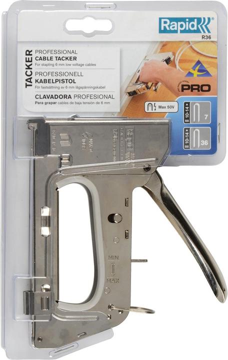 Image du produit Rapid R36 Agrafeuse de câbles